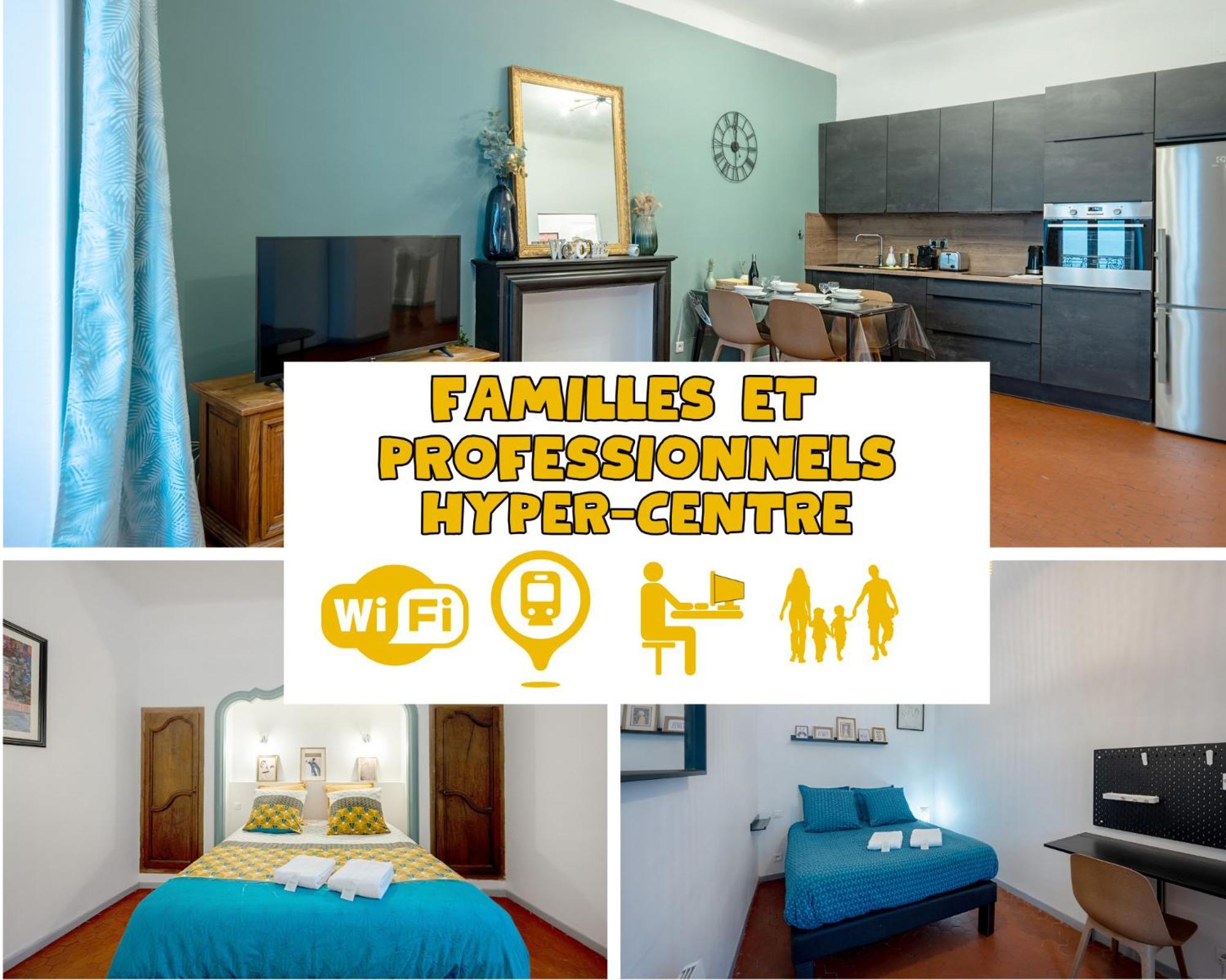 Spacieux - Cosy - Hypercentre - Netflix - Free Wifi 亞維農 外观 照片